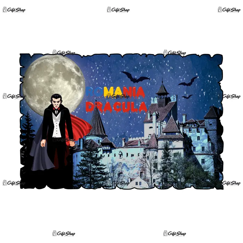Mgs037-magnet frigider-dracula romania